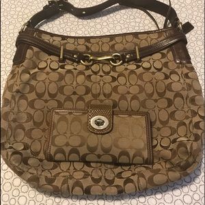 Coach bag and matching wallet